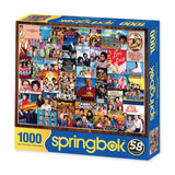 Springbok 1000 Piece Jigsaw Puzzle What's on TV? - Made in USA Springbok