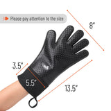 UNCO- Grill Gloves, Silicone Gloves Heat Resistant, Oven Gloves, BBQ Gloves, Meat Gloves, Barbecue Gloves, Grilling Gloves, Meat Gloves for Pulling Meat, Grill Gloves for Outdoor Grill, Grill Mitts UNCO