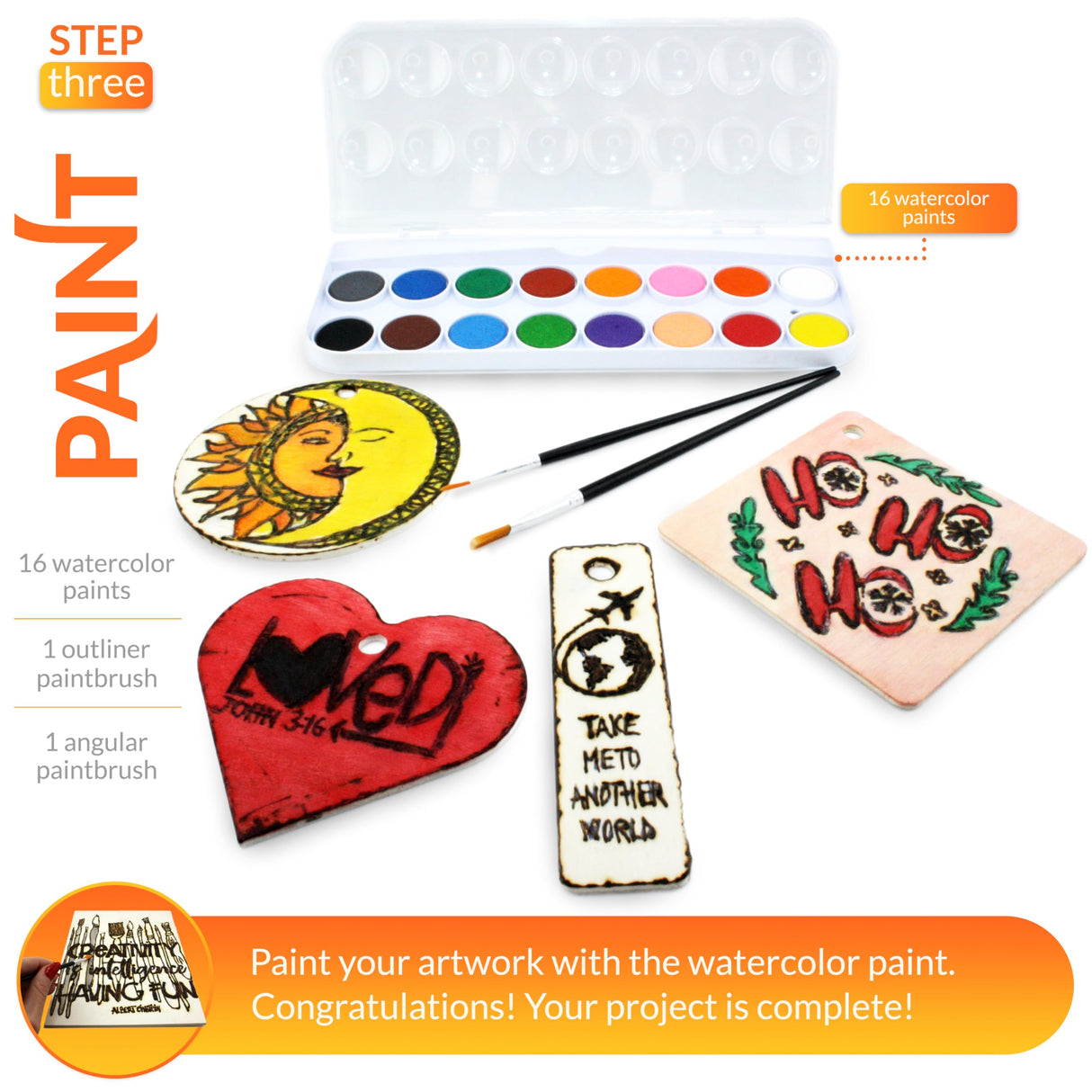Scissor-Tailed Beginners Wood Burning Kit 140 Pieces. Best Gift Idea for Art & Craft Kit Lovers. Woodburning DIY Hobby Kits with 9 Large Wooden Plaques to Make Unique Wood Burning Projects Scissor-Tailed