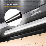 Olympia Tools Multi-Purpose Workbench With Light, 82-802 , Black Olympia Tools