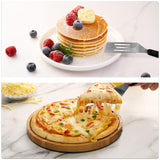 Small Spatula Professional Mini Serving Spatula, 2 Pieces Stainless Steel Metal Spatulas Set, Cutter and Serve Turner for Kitchen, Flipping or Cooking for Brownie, Cookie, Lasagna, Pancakes or Cake RCMo