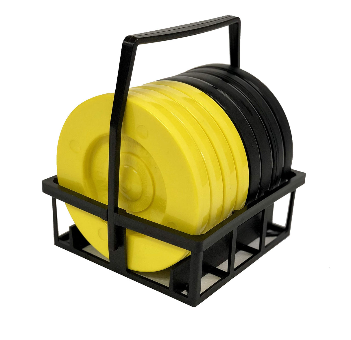 Allen Shuffleboard Premium Shuffleboard Set with Tournament Discs, Fiberglass Cues, Disc Carrier, & Shuffleboard Rules Allen R. Shuffleboard Co., Inc.