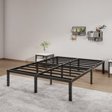LUMUNANCE Metal Bed Frame King Size - 14 Inch Heavy-Duty King Platform Bed Frame No Box Spring Needed, Easy Assembly, Noise-Free, Sturdy Mattress Foundation, Underbed Storage Space LUMUNANCE