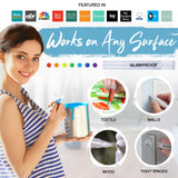 Slobproof Touch-Up Paint Pen - Refillable Paint Brush Pens - Touch-Up Paint Pens for Walls, Window, Wood - Fillable Paint Pens w/ Any Paint Types (Fill with Own Paint for a Precise Match), 2-in-1 Pack Slobproof