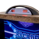 American Legend 9’ Arcade Speedball Game - Engineered Wood Construction - Realistic Game Play - Automatic Ball Return - 4 Balls Included American Legend