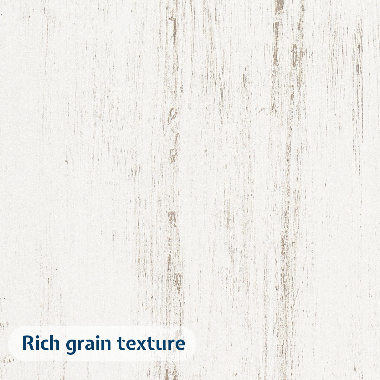 Jocisland Twin Daybed with Bookcase Headboard, USB-C Charging, RGB Lights ＆ 3 Drawers, No Box Spring Needed, Farmhouse Wood Bed Frame for Teens, Dorms, Guest Room, Distressed White Jocisland