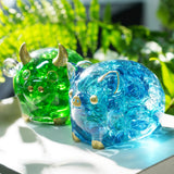 LET’S RESIN Animal Resin Molds, Cute Pig and Cow Figurine Silicone Molds for Epoxy Resin, Large 3D Round Resina Molds for Flowers Preservation, Resina Crafts, Home Desk Decor & Gifts for Animal Lovers LET'S RESIN