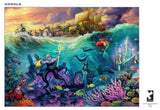 Buffalo Games - Silver Select - Thomas Kinkade - Disney Ursula - 1000 Piece Jigsaw Puzzle for Adults -Challenging Puzzle Perfect for Game Nights - Finished Size is 26.75 x 19.75 Buffalo Games