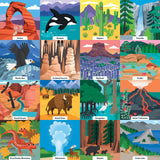 Little Park Ranger 500 Piece Family Puzzle from Mudpuppy - Beautifully Illustrated Portraits of U.S. National Parks, 20" x 20", Provides Hours of Puzzling Fun, Ages 8+, Puzzle Image Insert Included Mudpuppy