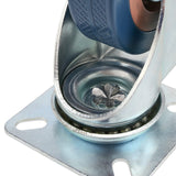 MOUYAT 8 Pack 3 Inch Caster Wheels Set, 880lb Capacity 4 with Lock Brake Heavy Duty Swivel Plate Casters, 360 Degree Caster Wheels for Furniture, Workbench, Movers Dollies MOUYAT