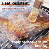 3 Pcs Pastry Brush, Natural Bristle Basting Brush, Cooking Brush, Food Brush, Butter Brush, Baster Brush, BBQ Brushes for Sauce, Kitchen Baking Brushes for Oil, Grilling, Marinade yeestone