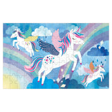 Mudpuppy Unicorn Magic 75 Piece Lenticular Puzzle from Mudpuppy - Exciting and Innovative Jigsaw Puzzle for Kids, 17.75" x 11", Watch The Completed Puzzle Transform Before Your Eyes, Ages 5+ Mudpuppy