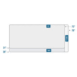 Lucid Rollaway Folding Guest Bed with 4 Inch Memory Foam Mattress- Rolling Cot- Easy Storage-Cot Size Bed LUCID