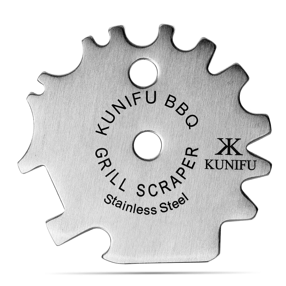 KUNIFU BBQ Grill Scraper, Stocking Stuffers, Bristle-Free for Griddle, Kitchen Gadgets Cleaner, Camping Accessories, Ideal Gifts for Christmas, for Men, Dad, Husband, Boyfriend, Fathers Day KUNIFU