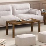 Furinno Classic Simple Coffee Table for Living Room, Amber Pine Furinno