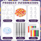 Sonwyoung 30 Sets Halloween Suncatchers Craft Kits, DIY Glow in The Dark Ghost Spider Cat Pumkin Suncatcher Kits Stained Glass Window Paint Art for Classroom Party Activities Art Craft Party Favors Sonwyoung