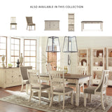 Signature Design by Ashley Bolanburg Modern Farmhouse Upholstered Dining Chair, 2 Count, Brown Signature Design by Ashley