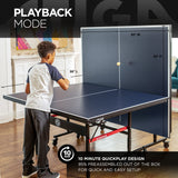 STIGA Advantage Series Ping Pong Tables - 13, 15, 19, and 25mm Tabletops - Quickplay 10 Minute Assembly - Playback Mode - Recreational to Tournament Level STIGA