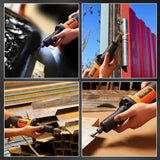 VEVOR Die Grinder, 1/4" Collet Variable Speed (10000-28000RPM), Heavy Duty Electric, Ergonomic Grip for Rust Removal, Grinding, Cutting, Polishing, Welding Repair, Deburring, with 1/4" & 1/8" Collets VEVOR