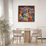 Chicken Puzzles for Adults 1000 Pieces, PICKFORU Happy Chicken Jigsaw Puzzle 1000 Pieces, Funny Rooster Hard Difficult Thanksgiving Puzzle as Wall Art PICKFORU