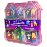 Disney Princess Deluxe Necklace Activity Case – Jewelry Making Kit with Beads, Charms & Strings – Create Custom Princess Necklaces – Craft Gift for Girls Ages 3+ – Portable Storage Case Included Tara Toys