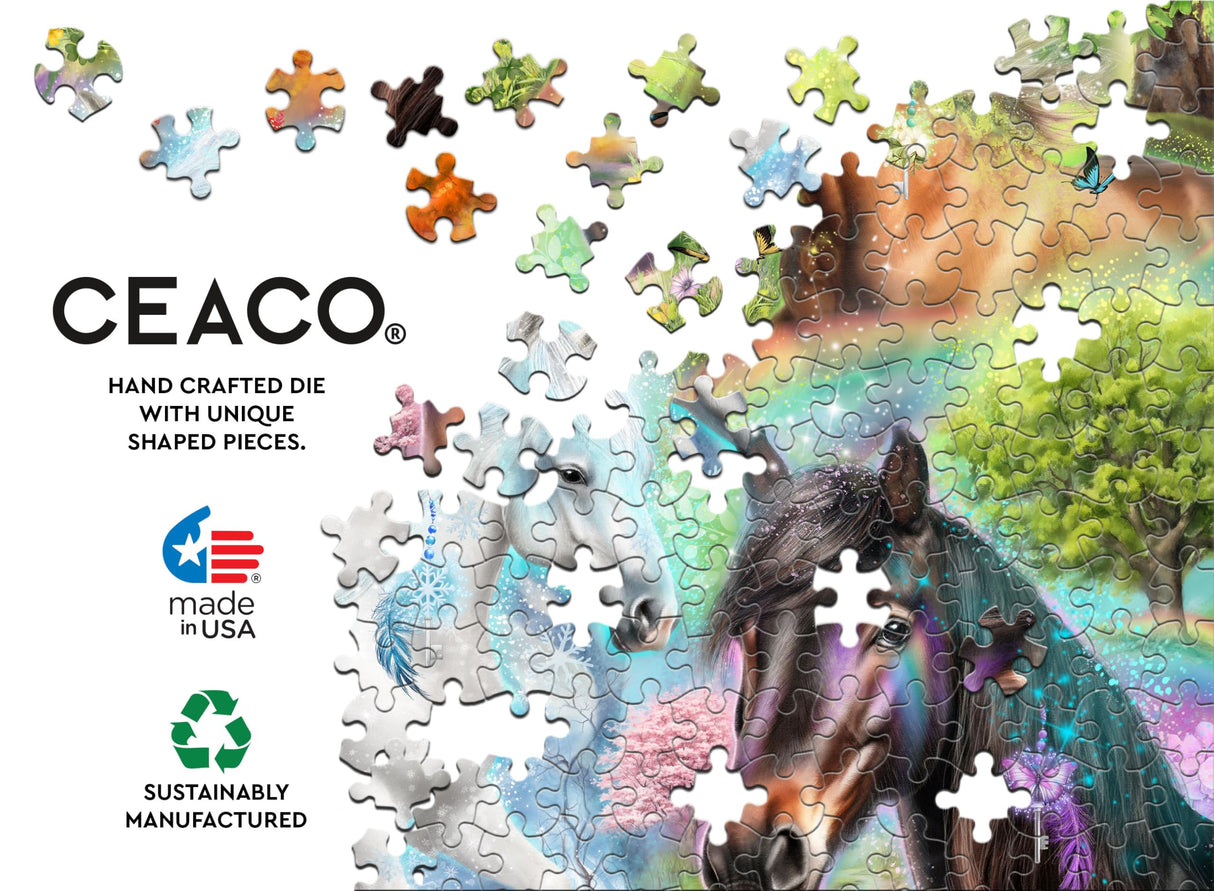 Ceaco - A Season for Horses - 500 Piece Jigsaw Puzzle Ceaco
