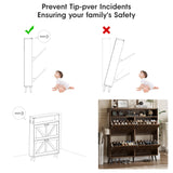 Shoe Cabinet Wtih 4 Flip Drawers,Shoe Storage Cabinet for Entryway,Freestanding Shoe Cabinet Organizer with Open Storage,Farmhouse Narrow Shoe Cabinet with Legs,Dark Walnut Halitaa