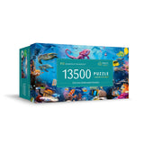 Trefl Dive into Underwater Paradise 13500 Jigsaw Puzzle Prime 78"x54" Large Jigsaw, Thick Cardboard, Colorful Ocean Bottom, Creative Fun for Adults and Children from 12 Years Old Trefl
