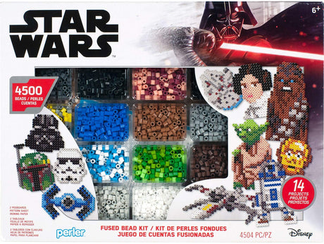 Perler - 80-54388 Star Wars Deluxe Box Beads Kit, 4500pcs Perler