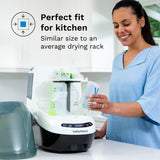 Baby Brezza Bottle Washer Pro - Baby Bottle Washer, Sterilizer + Dryer - All in One Machine Cleans Bottles, Pump Parts, & Sippy Cups - Replaces Hand Washing, Bottle Brushes and Drying Racks Baby Brezza