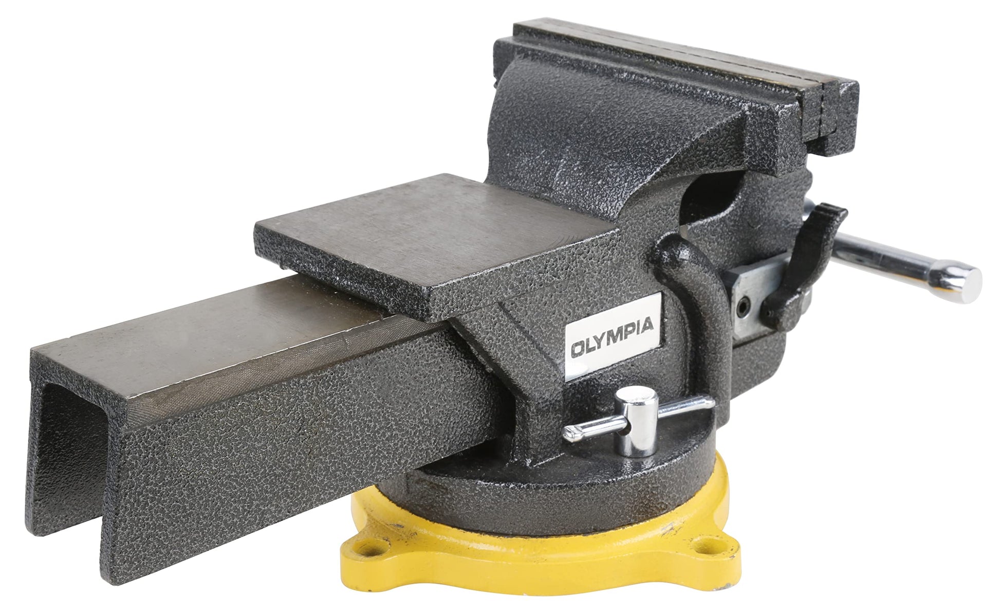 Olympia Tools 38-647 6in One-Hand Operation Quick Release Bench Vise - WoodArtSupply