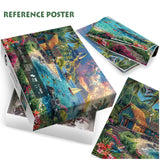 Beach Ocean Puzzles for Adults 1000 Pieces Nature, Summer Hawaii Landscape Scenic Jigsaw Puzzles, Bird Plant Flower Fish Sea Turtle Scenery Puzzle IdeaBazar