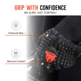 Clean Grill 1472°F Heat Resistant BBQ Gloves | Fire Resistant Silicone & Aramid Fiber for Cooking, Baking, Grilling | Extra Safety, Comfort, Non-Slip Grip, Durable, Flexible, Touchscreen Compatible CLEAN GRILL EST. 2022
