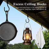 Domi 6.5x12FT Hardtop Grill Gazebo, Outdoor BBQ Gazebo with 2 Side Shelves and Sloping Galvanized Steel Roof, Metal Permanent Grill Canopy with Ceiling Hooks for Patio, Lawn, Backyard, Deck, Brown domi outdoor living