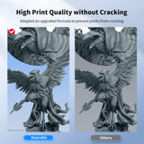 ANYCUBIC Upgraded 8K Water Washable 3D Printer Resin, 405nm High Precision 3D Resin, Low Shrinkage Photopolymer Resin for 4K/8K/12K Capable LCD DLP Resin 3D Printer Printing (HD Grey, 1000g) ANYCUBIC