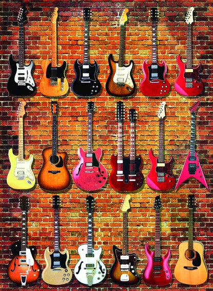 Anatolian Puzzle - Guitar Collection, 1000 Piece Jigsaw Puzzle, 1116, Multicolor