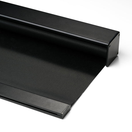 Boolegon Blackout Cordless Roller Shades, Window Blind with Thermal Insulated, UV Protection Fabric, Free-Stop System Roller Blind for Home, Office, Black, Custom Size Boolegon