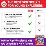 Doctor Jupiter My First Science Kit for Kids Ages 4-5-6-7-8-9-10-11-12 | Birthday Gift Ideas for 4+ Year Old Boys & Girls | STEM Learning & Educational Toys | Preschool Learning, Summer Activities Doctor Jupiter