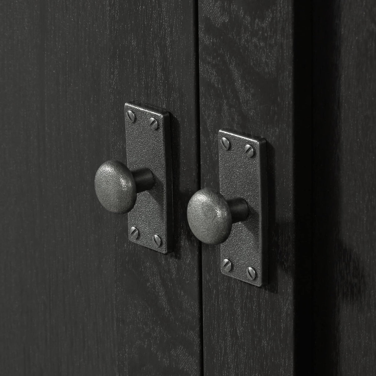 Sauder Cottage Road Wardrobe/Armoire Cabinet, Raven Oak Finish Sauder