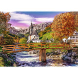 Trefl Autumn Bavaria 1000 Piece Jigsaw Puzzle Red 27"x19" Print, DIY Puzzle, Creative Fun, Classic Puzzle for Adults and Children from 12 Years Old Trefl