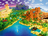 Ravensburger World of Minecraft 1500 Piece Jigsaw Puzzle for Adults - 17189 - Every Piece is Unique, Softclick Technology Means Pieces Fit Together Perfectly Ravensburger