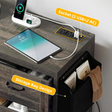 DWVO Farmhouse 6 Drawer Dresser for Bedroom, 60 Inch Large Modern Dresser TV Stand with Drawers & Bar Handles, Storage Dressers with Power Outlets, Rustic Wood Chest of Drawers, Rustic Oak DWVO