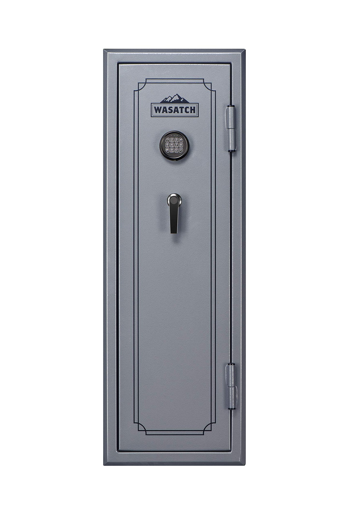 Wasatch 18-Gun Fireproof and Waterproof Safe with Electronic Lock, Gray (18EGW) - WoodArtSupply