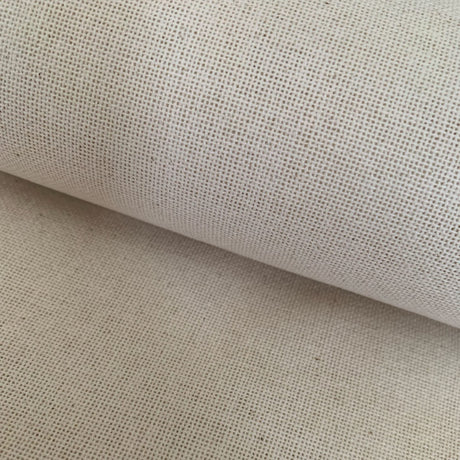 32 Count Evenweave Cloth Embroidery Cross Stitch Fabric, Natural Warm Color Ecru, W29 x L39 SEWCRANE