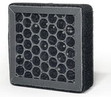 Nispira 3-in-1 True HEPA Carbon Filter Replacement Compatible with Osimo A2 Air Purifier, 4 Packs Nispira