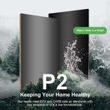 GTRACING 55 Inch Gaming Desk, Computer Gamer Desk with Monitor Stand, Ergonomic Carbon Fiber Surface Gaming Table with Power Outlet and Mouse Pad for Home Office, Colorful GTRACING