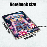 DIY Diamond Painting Notebook Kit, Theme of Pets, Special Shaped Diamond Art Notebook Journal Sketchbook for Writing & Drawing Focart