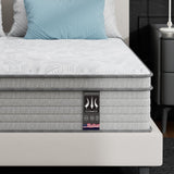 MSJh Twin Mattress 14 Inch,Memory Foam Mattress with Pocket Spring, Soft & Comfortable Medium Firm, Motion Isolation, Pressure Relief, CertiPUR-US Certified (75"*39"*14") MSJh