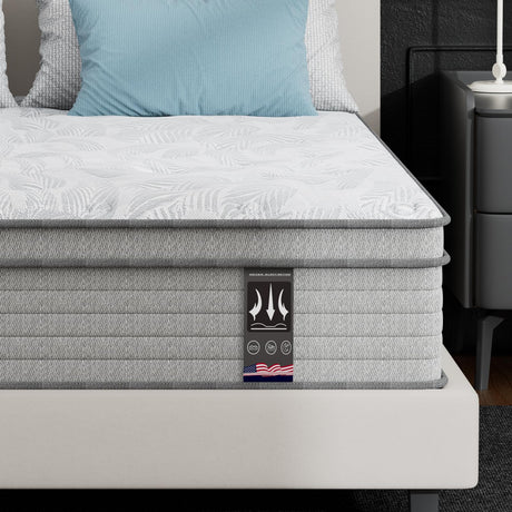 MSJh Twin Mattress 14 Inch,Memory Foam Mattress with Pocket Spring, Soft & Comfortable Medium Firm, Motion Isolation, Pressure Relief, CertiPUR-US Certified (75"*39"*14") MSJh