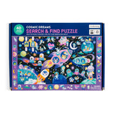 Mudpuppy Cosmic Dreams – 64 Piece Search & Find Jigsaw Puzzle Featuring Cats in A Whimsical Outer Space Wonderland and Over 40 Hidden Images to Find Mudpuppy